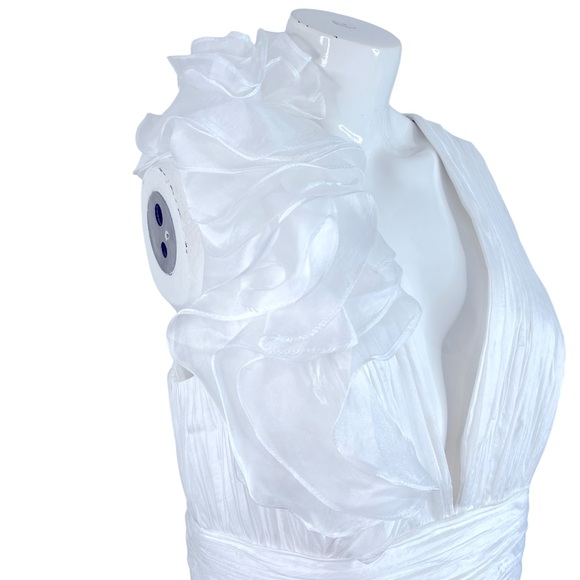 ⭐️SOLD⭐️Mac Duggal Vintage Style Floral Gown Wedding Bride Sz 14 - Picture 10 of 17